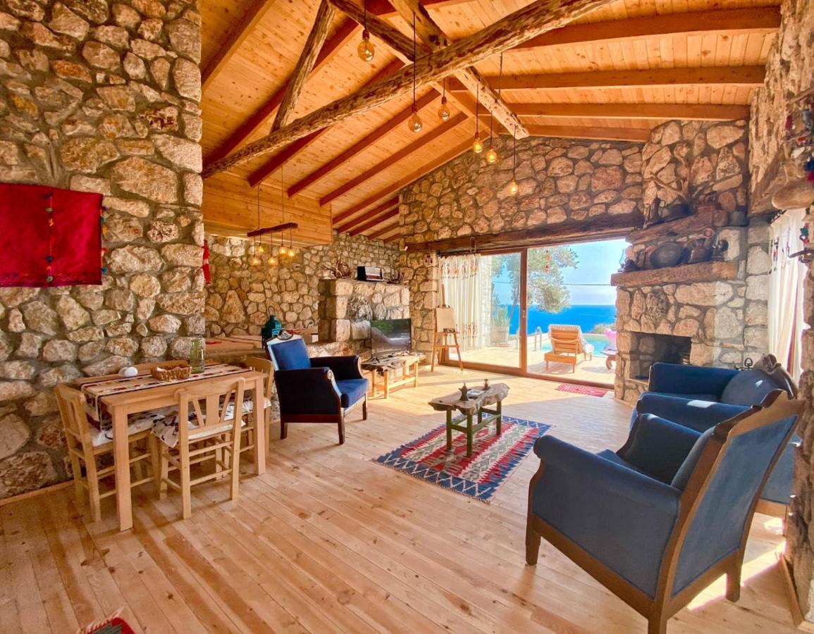 Shavilla Kalkan - Yalı ' da Korunaklı 1+1 Villa Patara Dış mekan fotoğraf