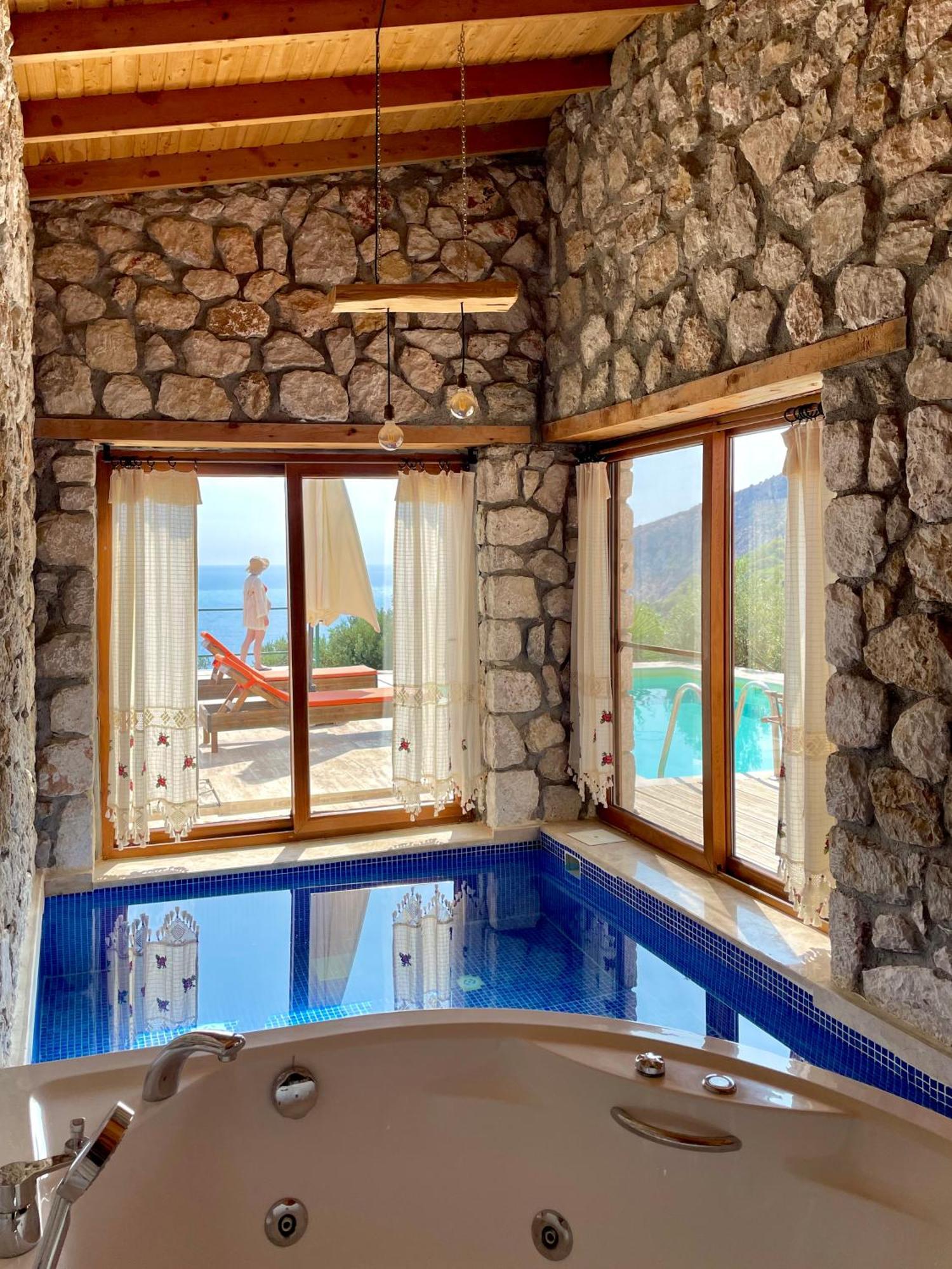 Shavilla Kalkan - Yalı ' da Korunaklı 1+1 Villa Patara Dış mekan fotoğraf