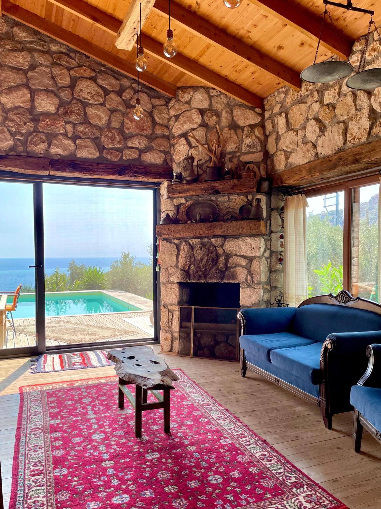 Shavilla Kalkan - Yalı ' da Korunaklı 1+1 Villa Patara Dış mekan fotoğraf